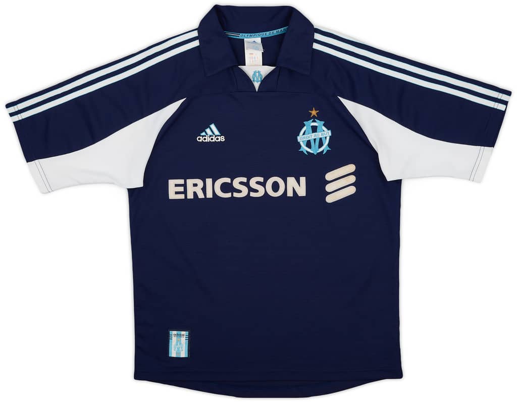 1999-00 Olympique Marseille Away Shirt Pires #7 - 7/10 - (S)