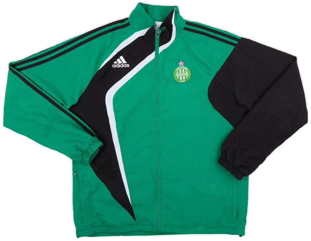 2009-10 Saint-Etienne adidas Track Jacket - 7/10 - (L)