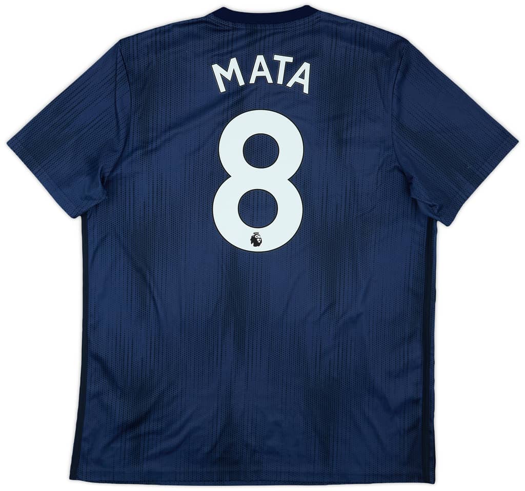 2018-19 Manchester United Third Shirt Mata #8 - 6/10 - (XL)