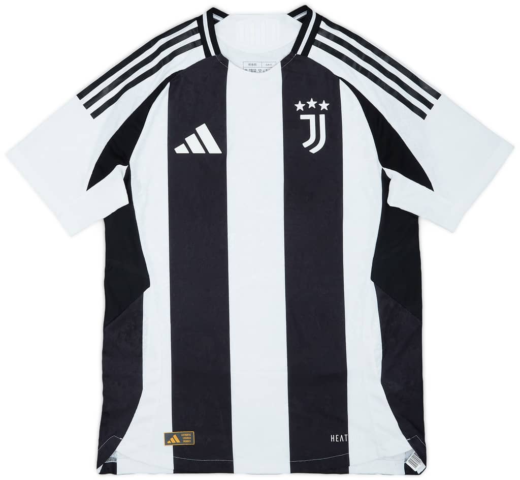 2024-25 Juventus Authentic Home Shirt - 8/10 - (L)