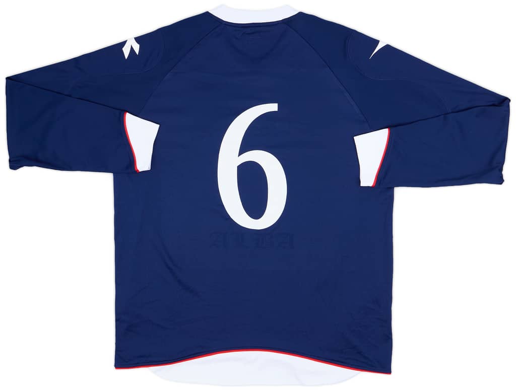 2008-09 Scotland Home L/S Shirt #6 - 9/10 - (XXL)