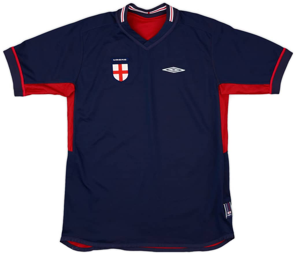 2002-04 England Away Shirt - 7/10 - (XL.Boys)