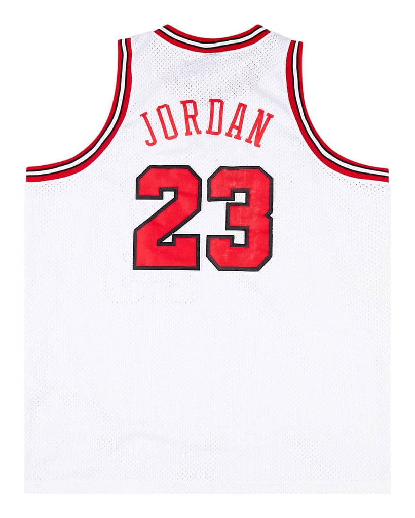 1984 Chicago Bulls Jordan #23 Nike Flight 8403 Swingman Jersey (Home) XXL