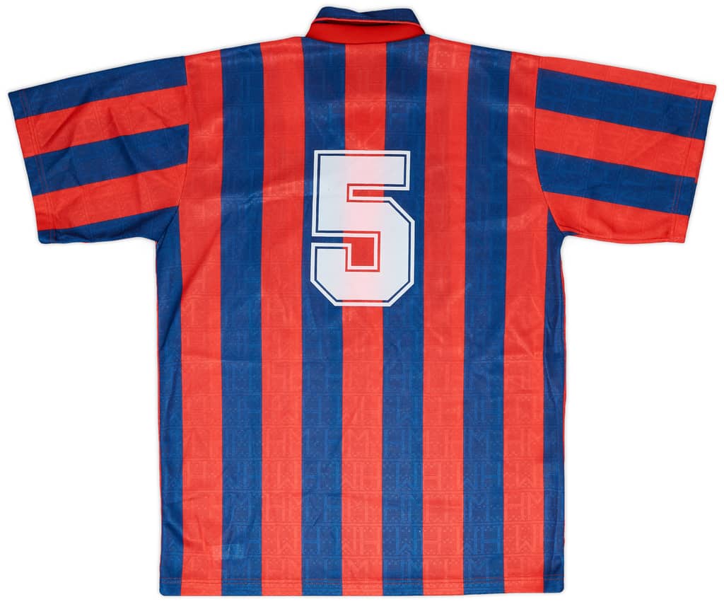 1990-91 Taranto Match Issue Home Shirt #5