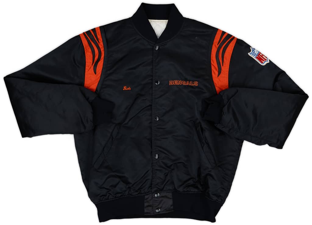 1980s Cincinnati Bengals Starter Satin Varsity Jacket - 5/10 - (L)
