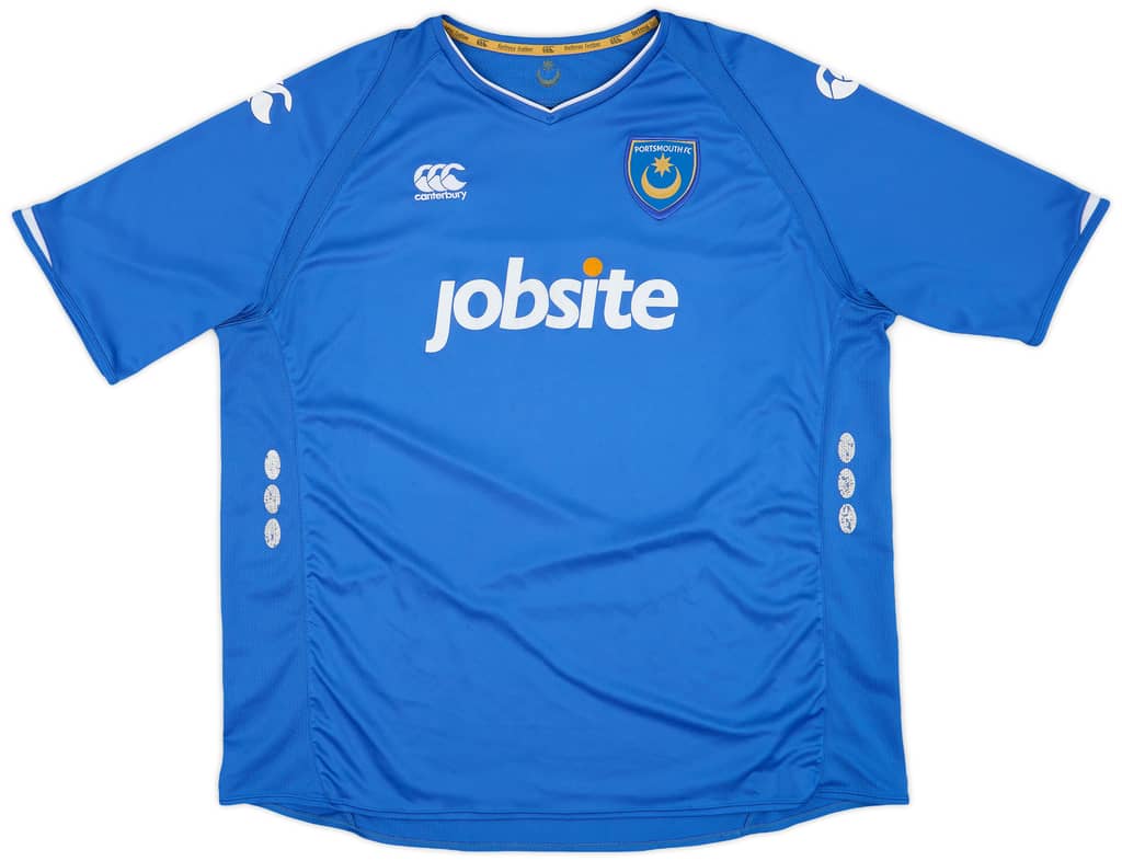 2009-10 Portsmouth Home Shirt - 6/10 - (XXL)