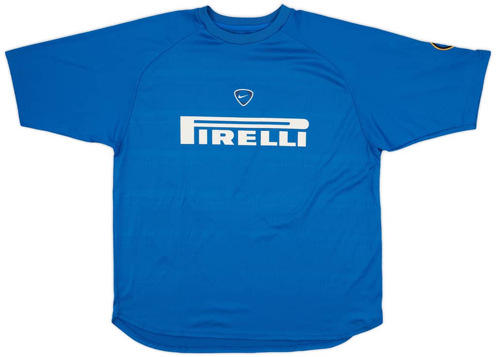 2001-02 Inter Milan Nike Training Shirt - 9/10 - (XL)