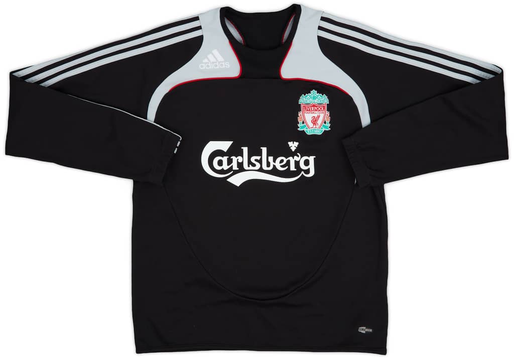 2008-09 Liverpool adidas Training Top - 9/10 - (S)