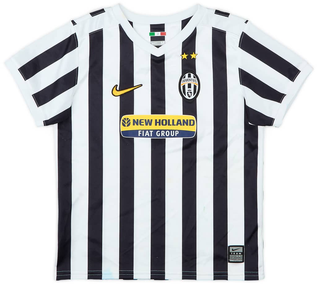 2009-10 Juventus Basic Home Shirt - 9/10 - (5-6 Years)