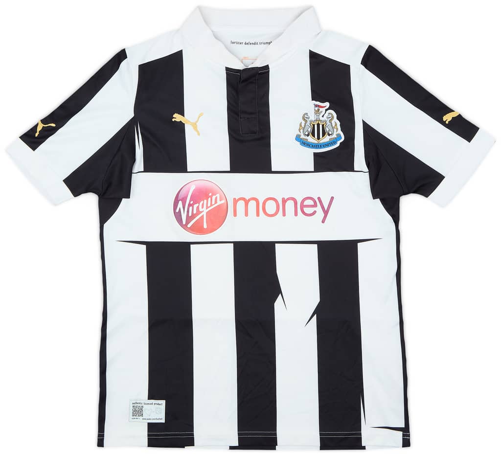 2012-13 Newcastle Home Shirt - 6/10 - (L.Boys)
