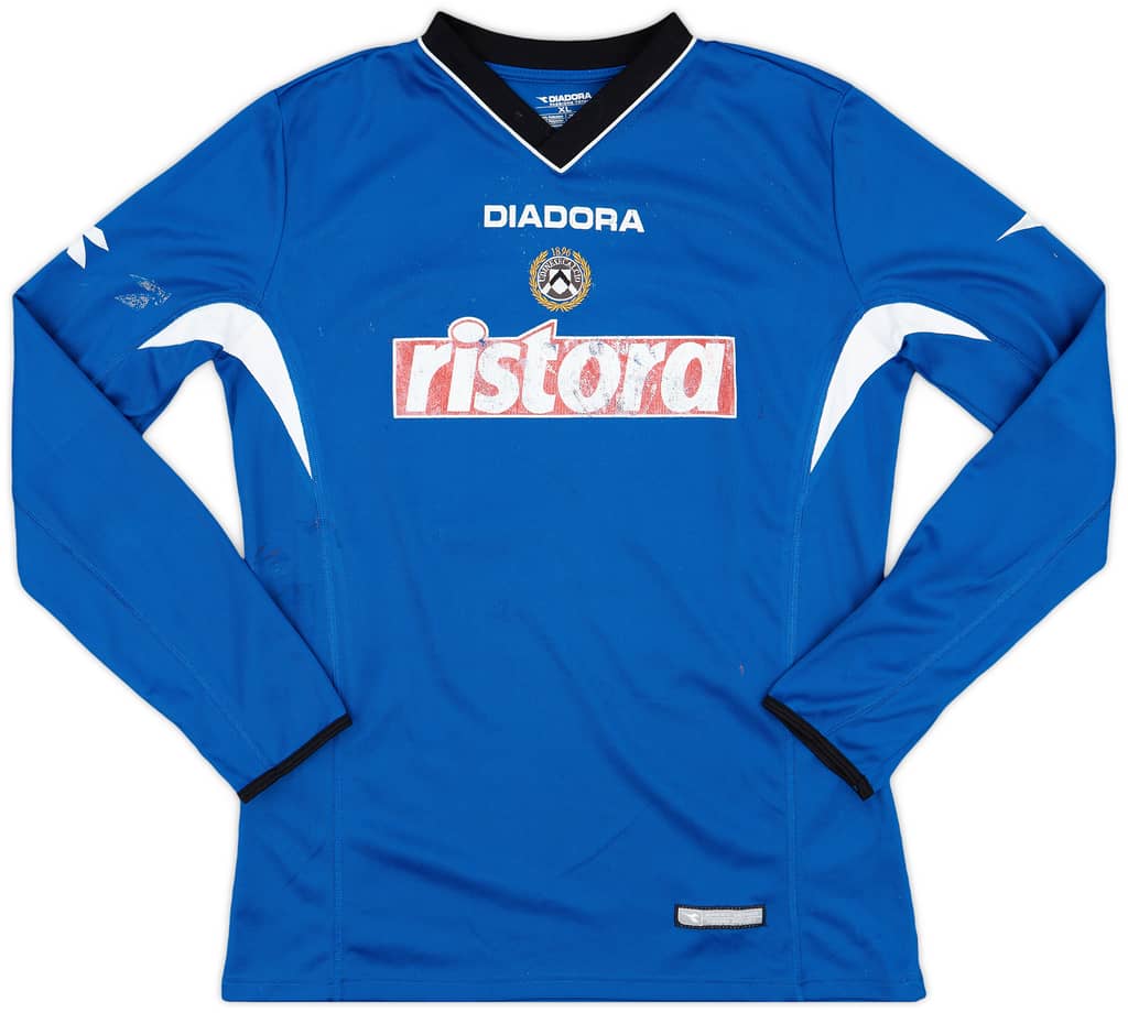 2001-02 Udinese Away L/S Shirt #19 - 4/10 - (XL)