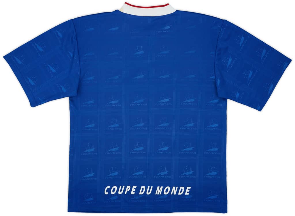 1998 France 98 Coupe du Monde Training Shirt - 8/10 - (L)