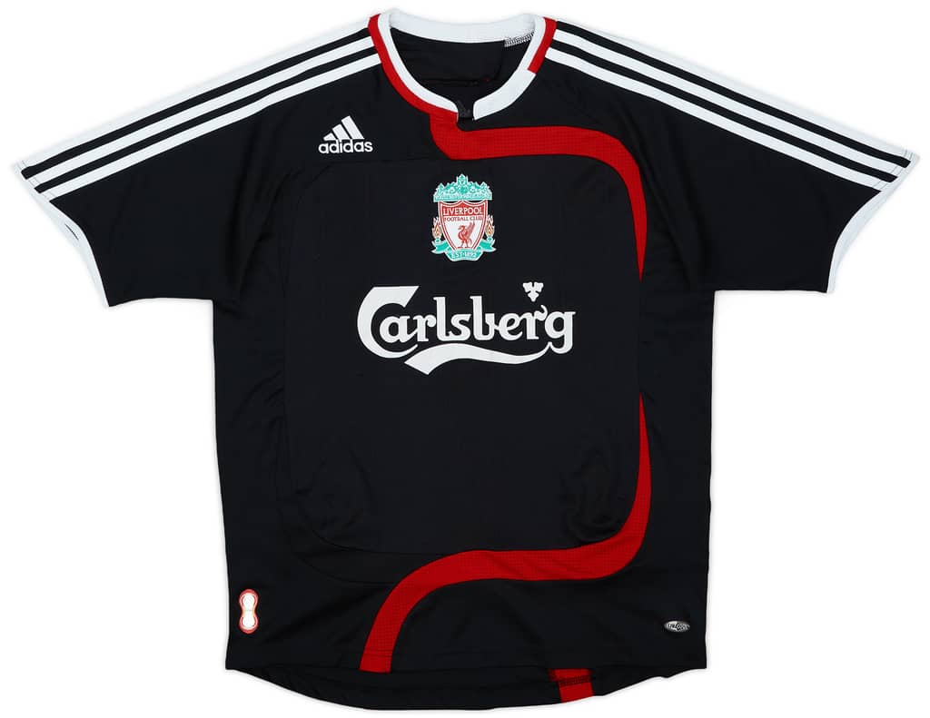 2007-08 Liverpool Third Shirt - 7/10 - (L.Boys)