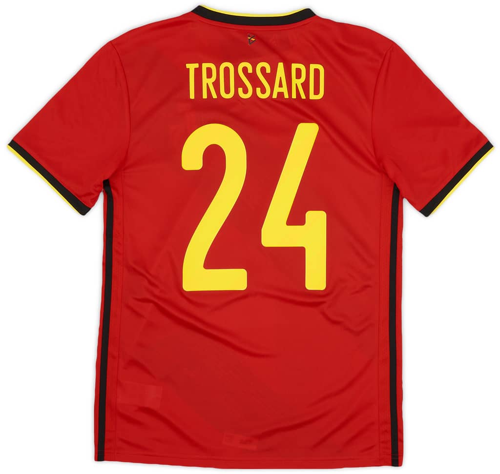 2020-21 Belgium Home Shirt Trossard #24 (S)