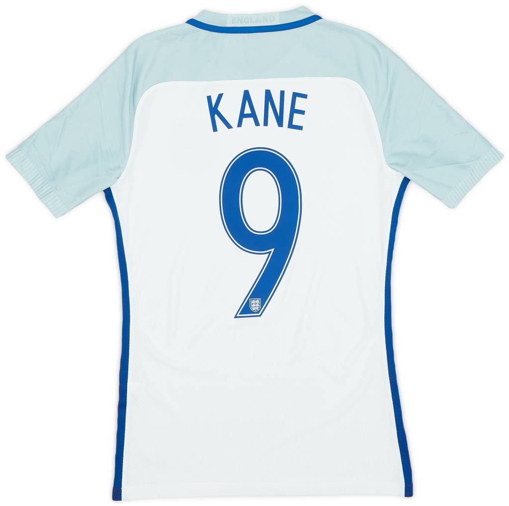 2016-17 England Player Issue Home Shirt Kane #9 (S)