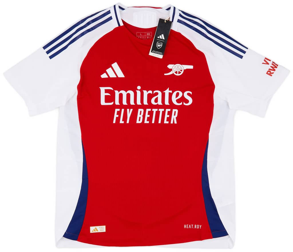 2024-25 Arsenal Authentic Home Shirt Saliba #2