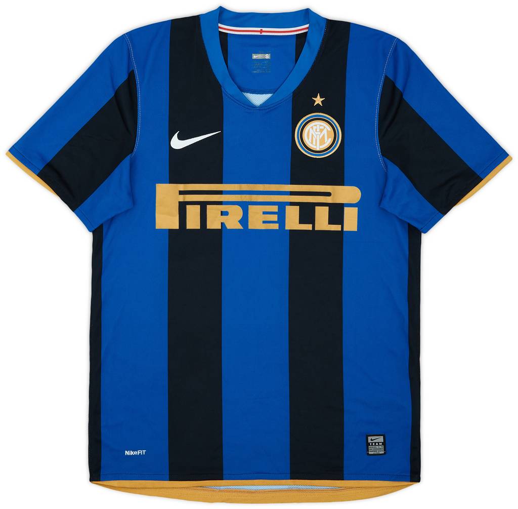 2008-09 Inter Milan Home Shirt - 4/10 - (S)