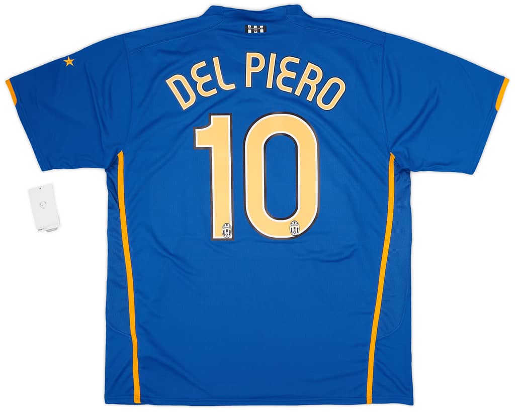2007-08 Juventus Away Shirt Del Piero #10 (XL)