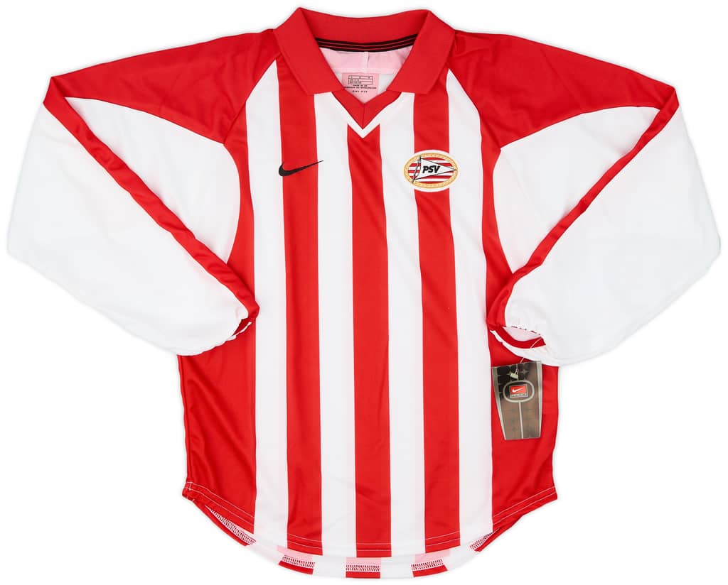 2000-02 PSV Home L/S Shirt (L.Boys)