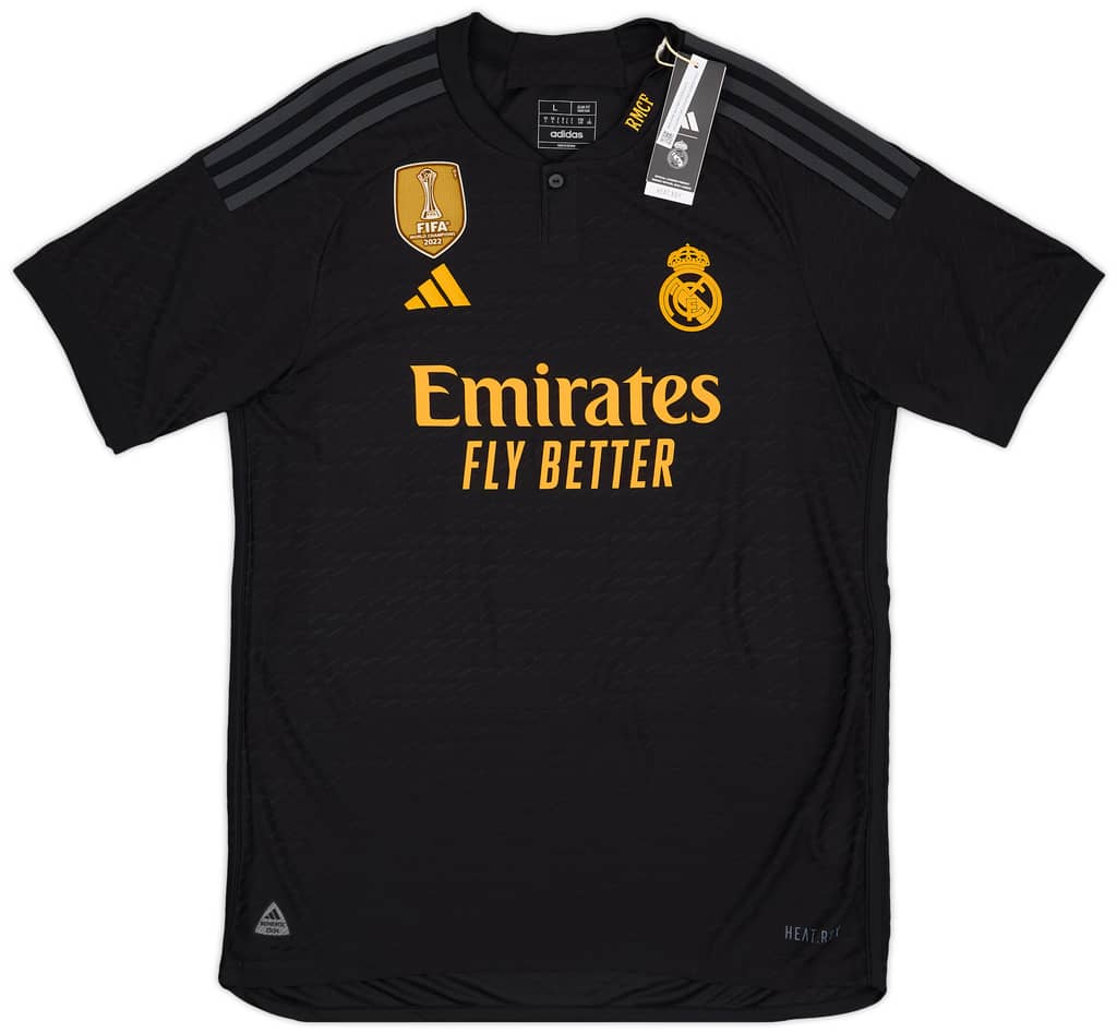 2023-24 Real Madrid Authentic Third Shirt Camavinga #12 (L)