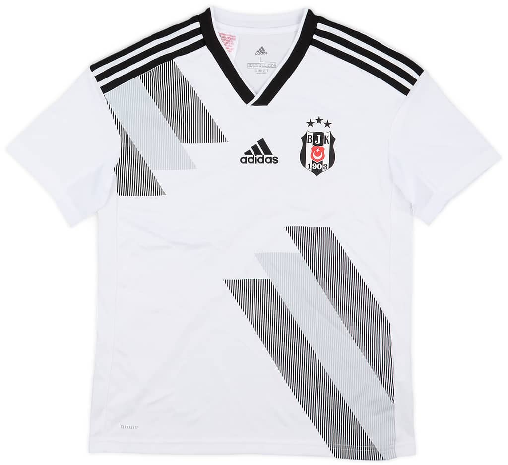 2019-20 Besiktas Home Shirt - 9/10 - (L.Boys)