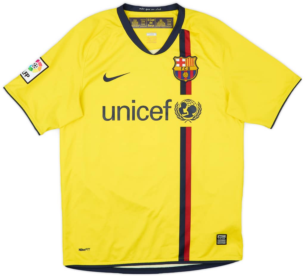 2008-10 Barcelona Away Shirt Messi #10 - 6/10 - (S)