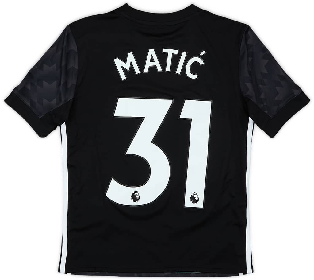 2017-18 Manchester United Away Shirt Matic #31 - 9/10 - (M.Boys)