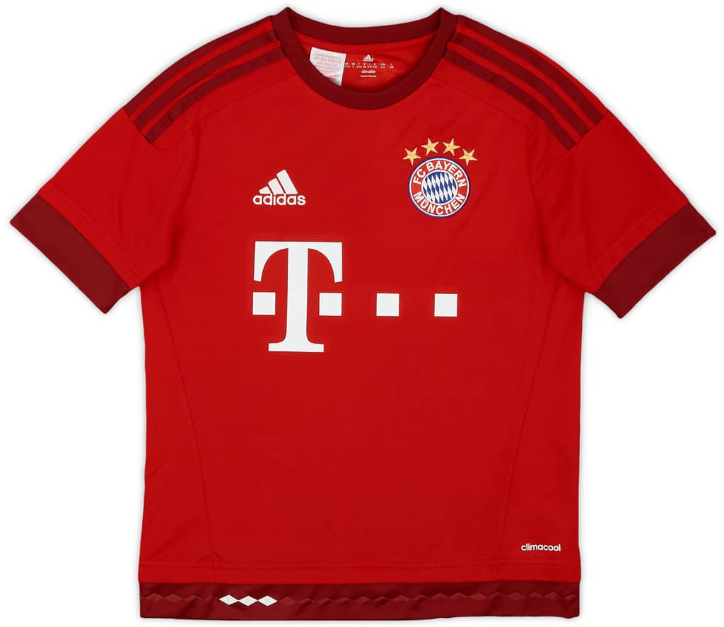2015-16 Bayern Munich Home Shirt - 9/10 - (L.Boys)