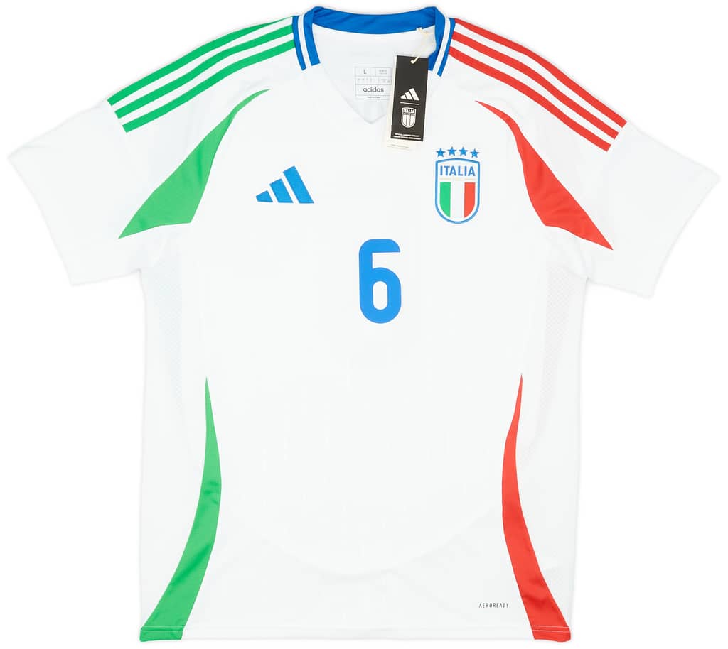 2024-25 Italy Away Shirt Udogie #6