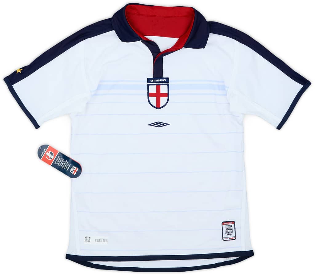 2003-05 England Home Shirt (S.Boys)
