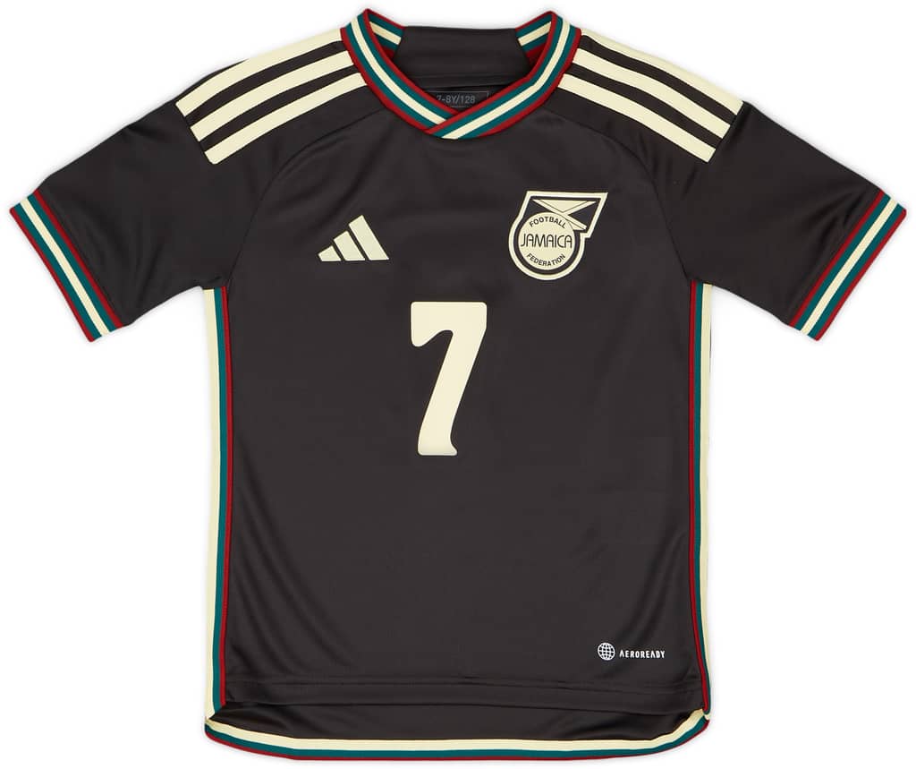 2022-23 Jamaica Away Shirt Bailey #7 (KIDS)
