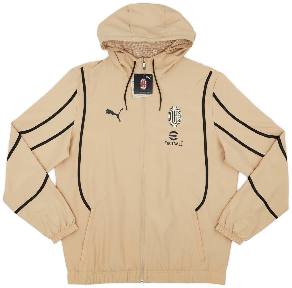 2024-25 AC Milan Puma Pre-Match Hooded Jacket