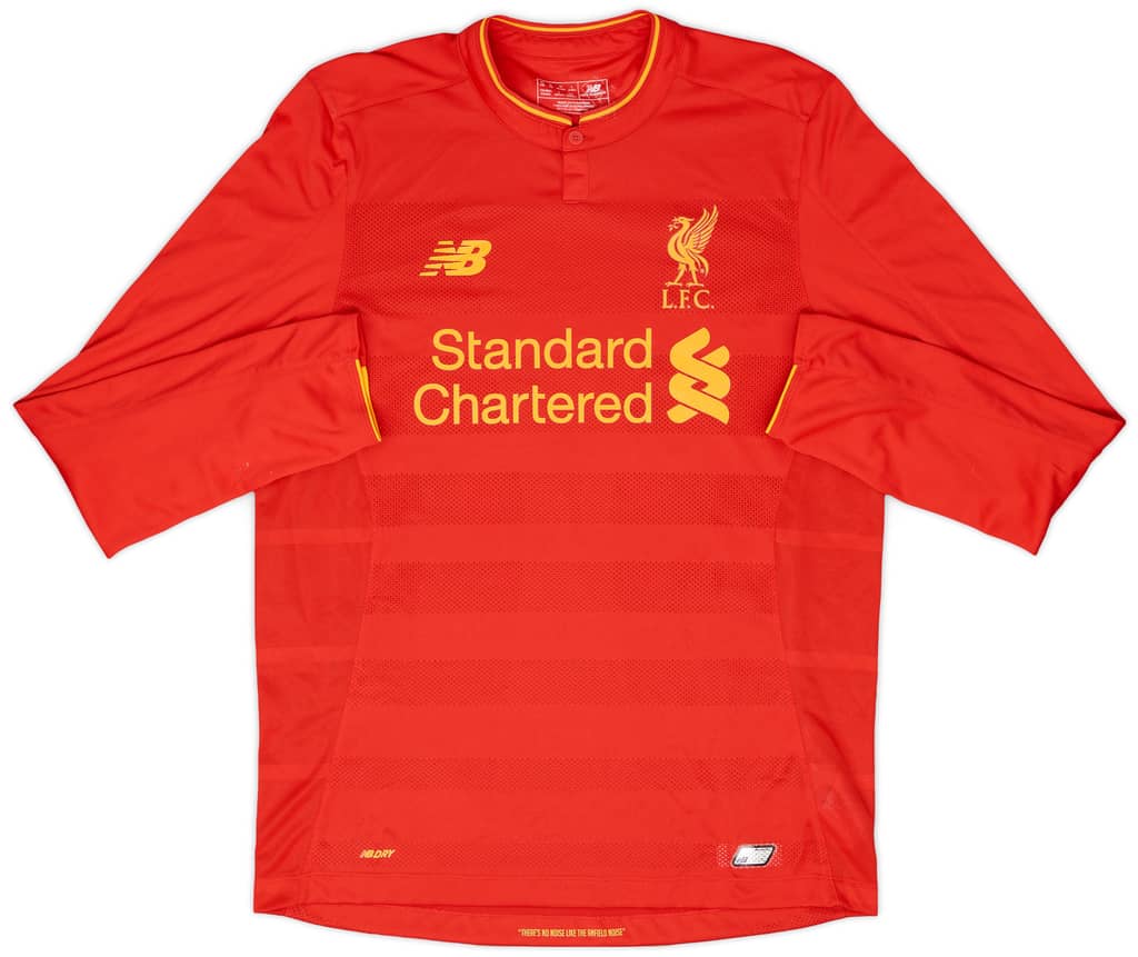 2016-17 Liverpool Home L/S Shirt Alexander #66 - 8/10 - (M)