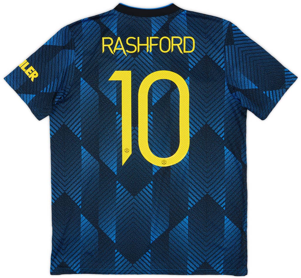 2021-22 Manchester United Third Shirt Rashford #10 - 10/10 - (L)