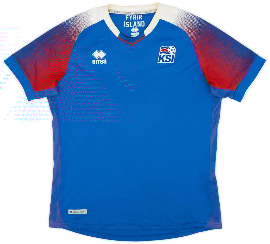 2018-19 Iceland Home Shirt - 8/10 - (XL)