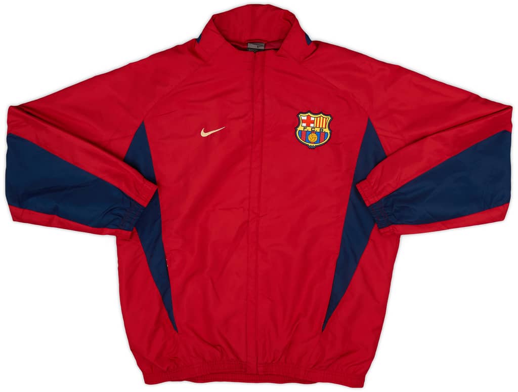 2003-04 Barcelona Nike Track Jacket - 8/10 - (M)