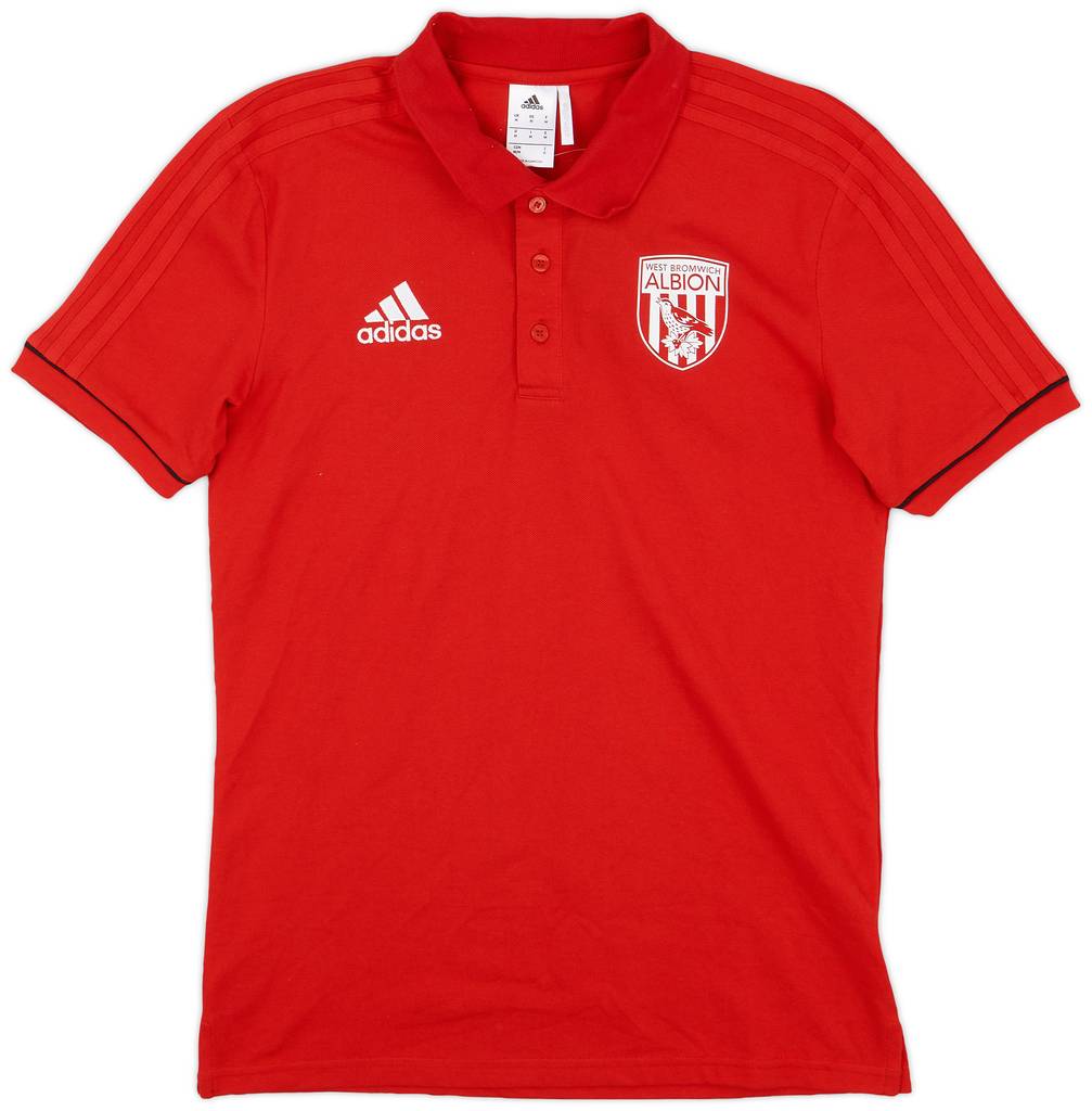 2017-18 West Brom adidas Polo Shirt - 9/10 - (M)
