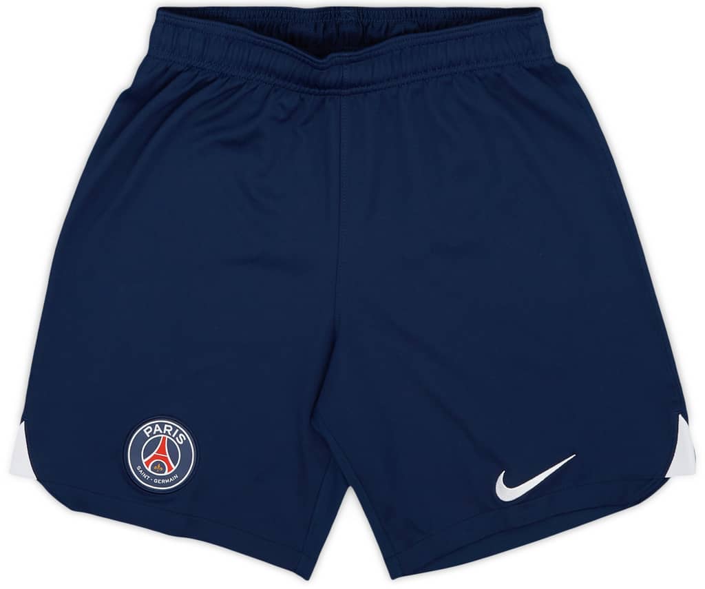 2022-23 Paris Saint-Germain Home Shorts - 8/10 - (S)