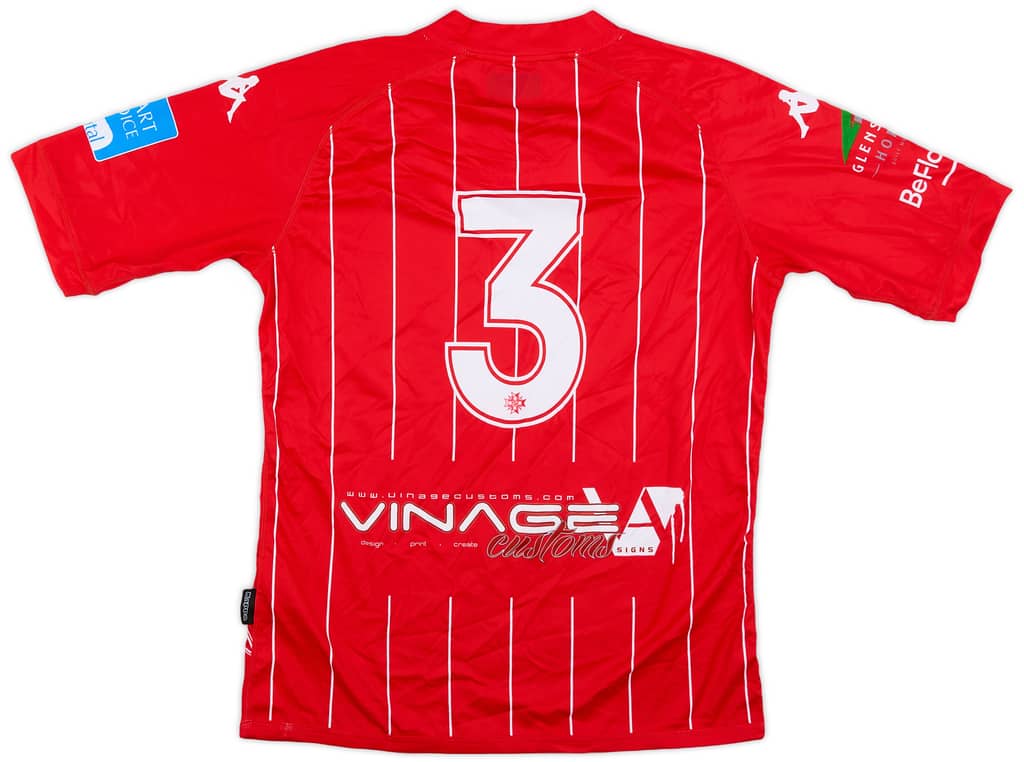 2019-20 George Cross FC Home Shirt #3 - 9/10 - (S)
