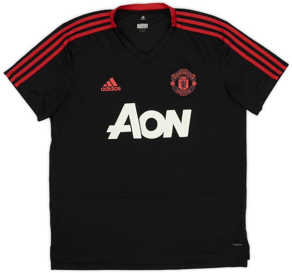 2018-19 Manchester United adidas Training Shirt - 8/10 - (L)