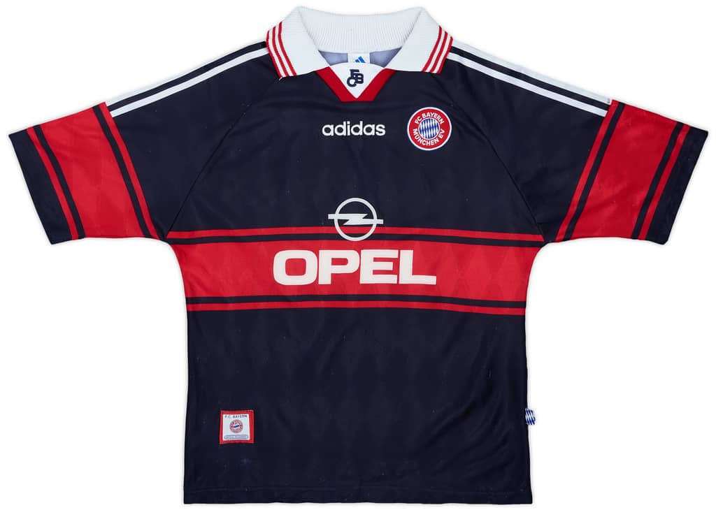 1997-99 Bayern Munich Home Shirt - 9/10 - (Y)