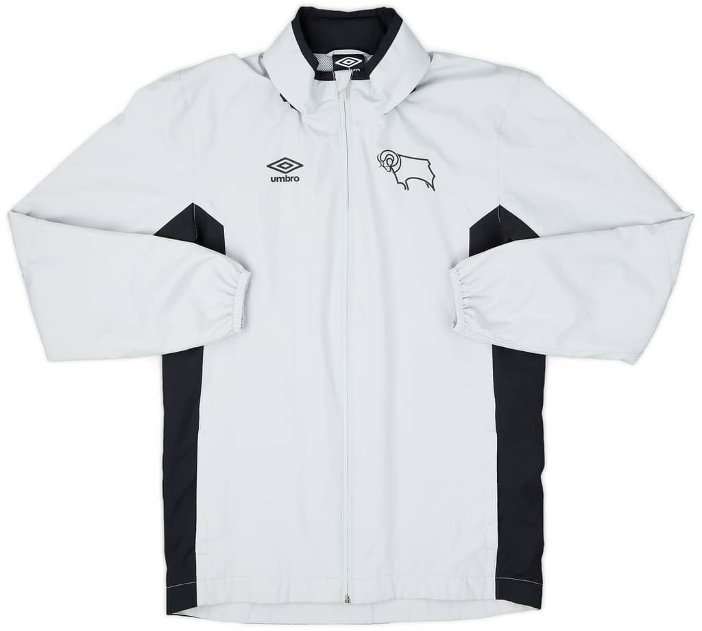 2017-18 Derby Umbro Hooded Rain Jacket - 7/10 - (XL.Boys)