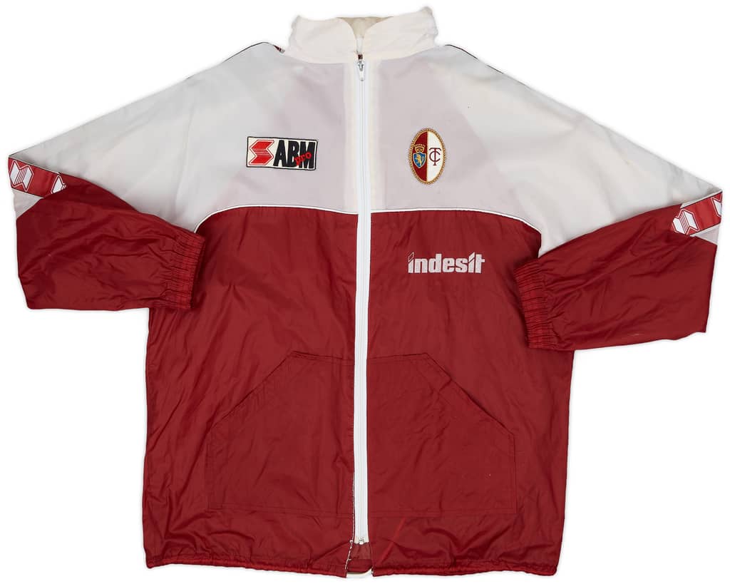 1991-92 Torino ABM Hooded Rain Jacket - 5/10 - (S)