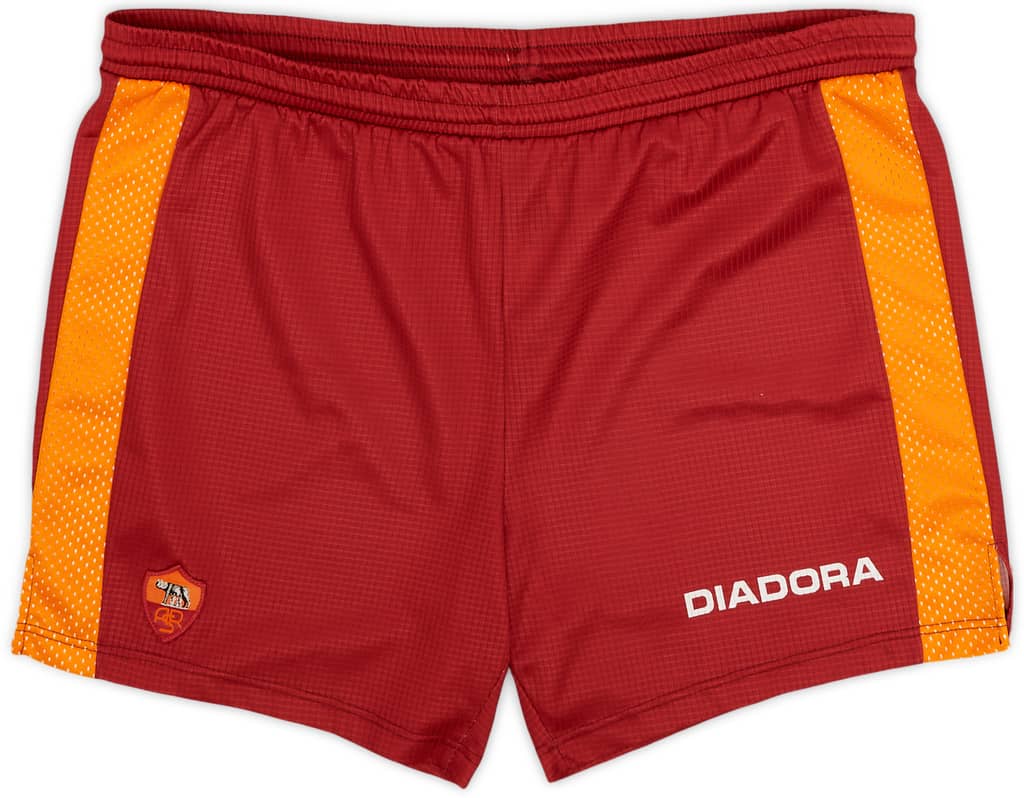 1997-98 Roma Home Shorts - 8/10 - (M)
