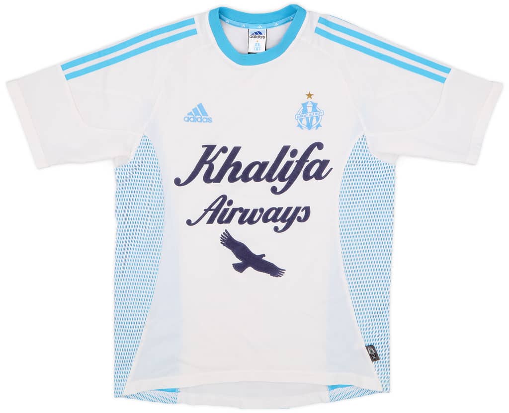 2002-03 Olympique Marseille Home Shirt - 6/10 - (S)
