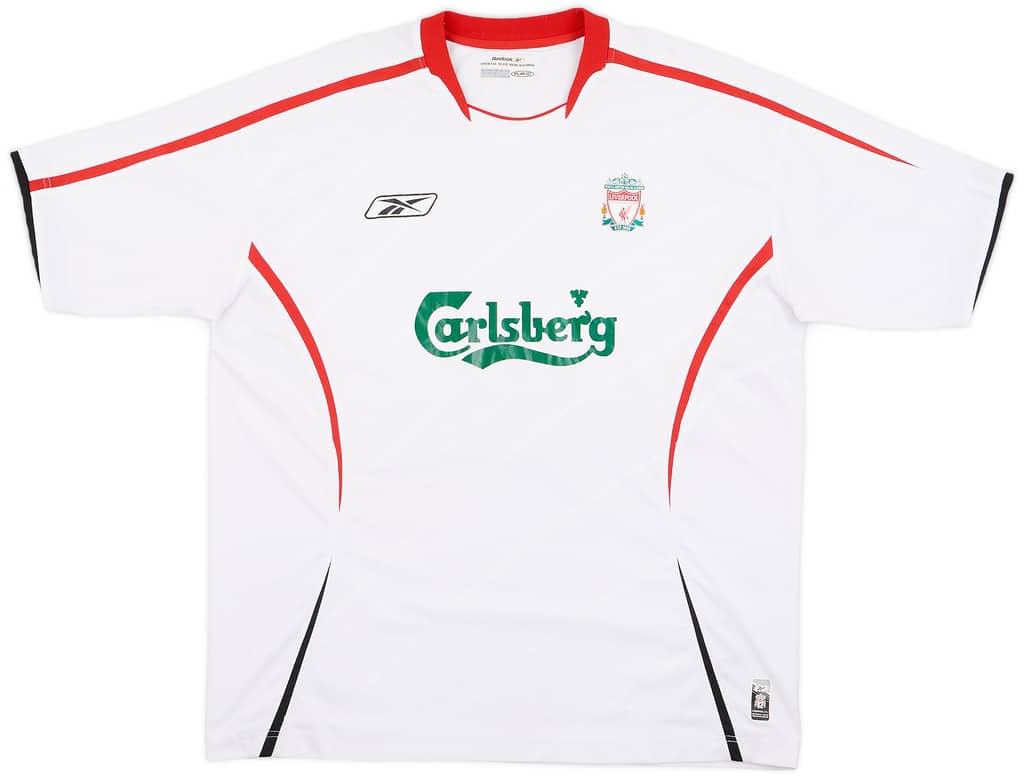 2005-06 Liverpool Away Shirt Fowler #11 - 6/10 - (XL)