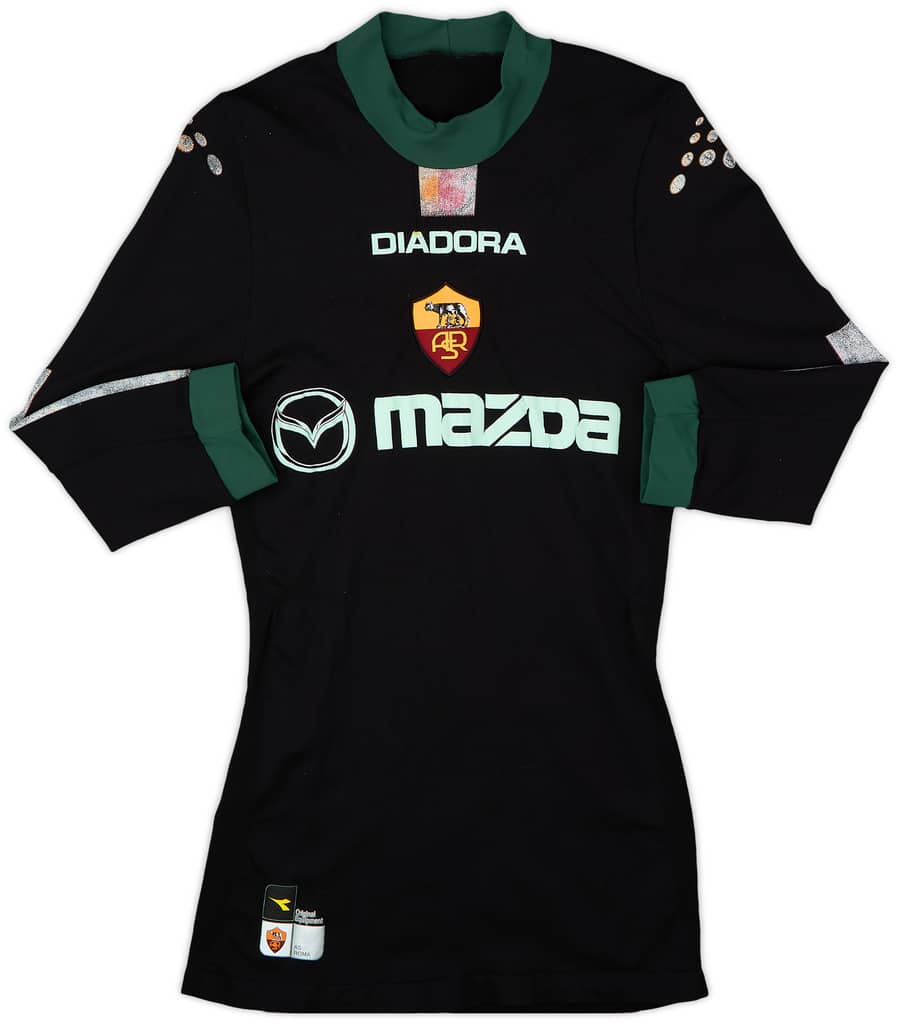 2004-05 Roma European Home L/S Shirt - 5/10 - (S/M)