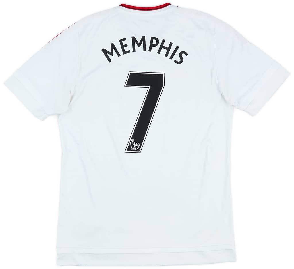 2015-16 Manchester United Away Shirt Memphis #7 - 5/10 - (M)