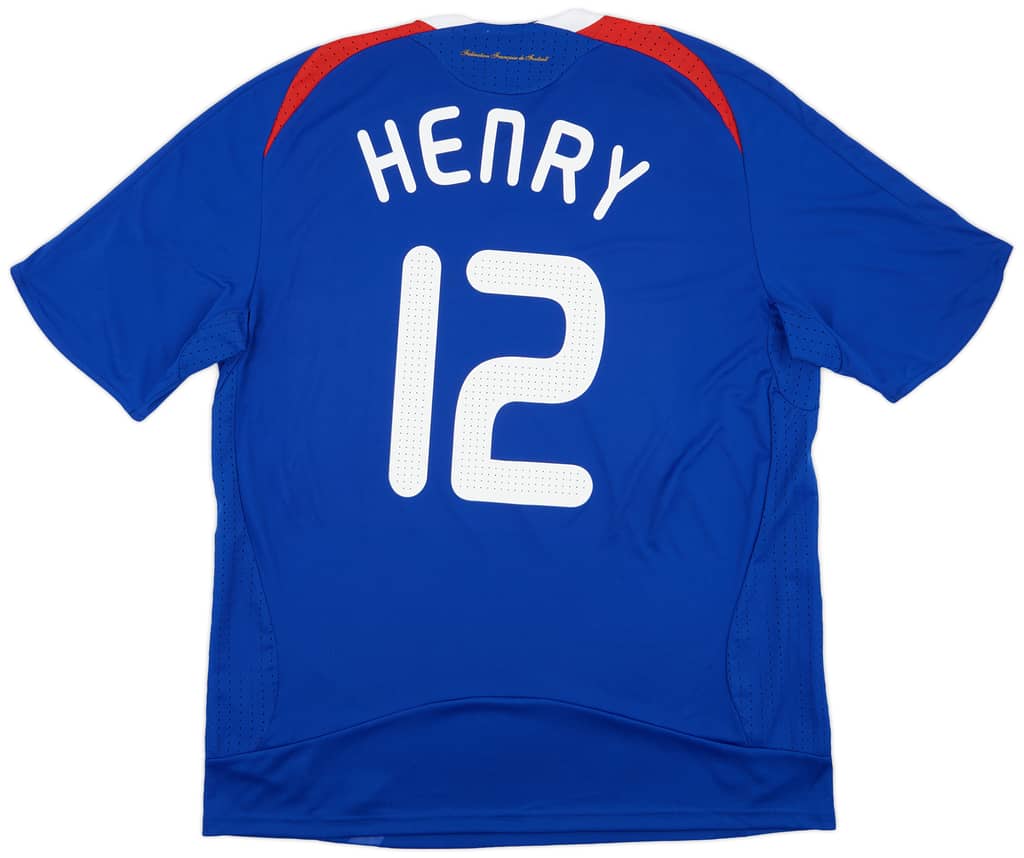 2007-08 France Home Shirt Henry #12 (XL)
