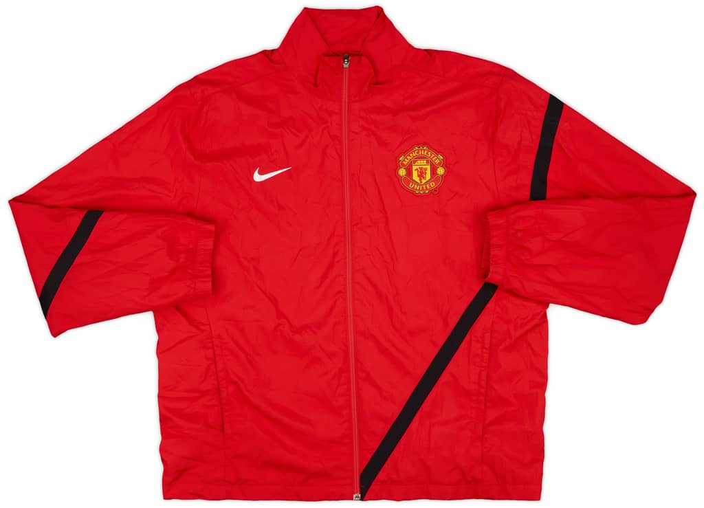 2011-12 Manchester United Nike Track Jacket - 8/10 - (XL)